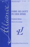 Ehre Sei Gott in Der Hohe SSATTBB choral sheet music cover